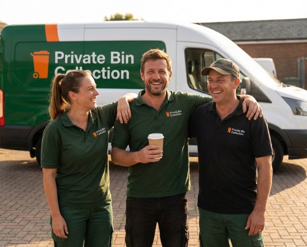 Local private bin collection team serving Selsey, West Sussex
