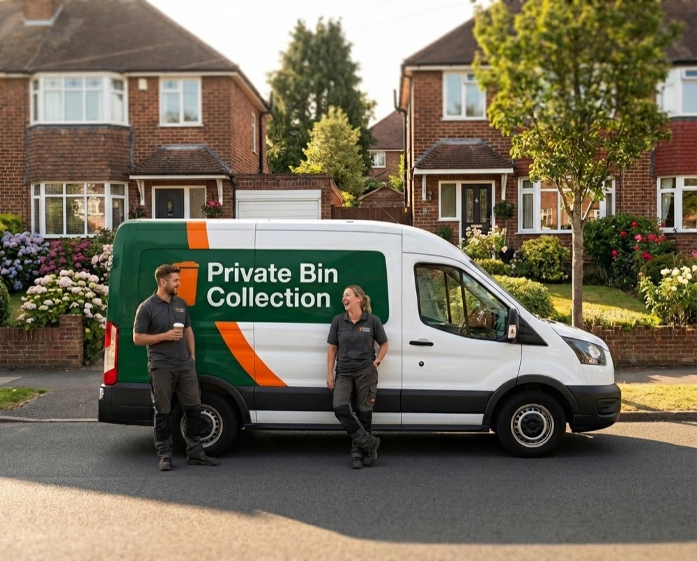 Private bin collection team serving Selsey and West Sussex